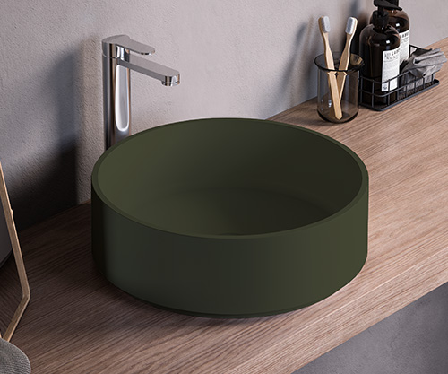CS Round 40 - Mineralmarmo Verde Opaco